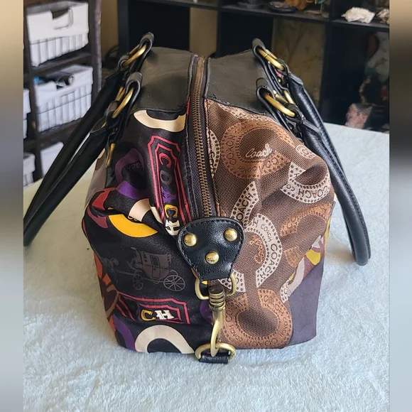 Coach Patchwork Shoulder Bag - Picture 7 of 16